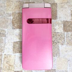 【初期化 動作確認済】au GRATINA グラティーナ KYY06 京セラ ピンク 本体のみ ガラケー