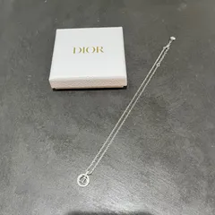 DIOR ラインストーン CD ネックレス ディオール シルバー 77168A2のサムネイル