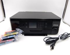 【美品】プリンター A4 エプソン インクジェット 複合機 カラリオ EP-810AB ブラック