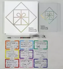 【中古】雑貨 NiziU ステーショナリーセット オフィシャルファンクラブ「WithU」2021年度更新特典