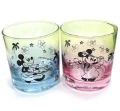 【中古】グラス ミッキー＆ミニー(ダンス) デザイングラス 「ディズニー」 東京ディズニーリゾート限定