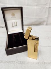 Dunhill ダンヒル ライター ゴールド ※着火確認できていません M-1115