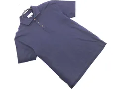 ABAHOUSE アバハウス ポロシャツ size48/紺 ■◆ メンズ