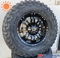 16インチ8J1BFグッドリッチ　KM3 M/T 285/75R16 タイヤホイールセット