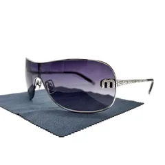 【美品】 MIUMIU Y2K sunglasses goggle logo unisex ミュウミュウ サングラスのサムネイル