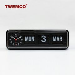 ☆動作品☆TWEMCO トゥエンコ パタパ 夕時計QD-35 ブラック 黒 - メルカリ