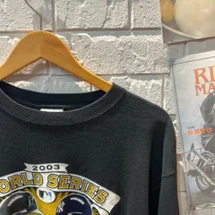 古着　L adidas NLB WORLD SERIES  黒　長袖Tシャツ