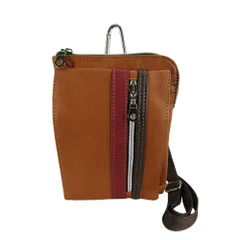 ☆ ブラウン ☆ CUBIC CORE キュービックコア 3WAYシザーバッグ シザーバッグ メンズ シザーケース 美容師 シザーバック ショルダーバッグ ショルダーバック ウエストバッグ ウエストバック ウエストポーチ 3way 合皮 合成皮革 カラビナ付