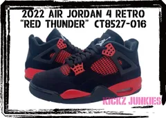 (26cm)AIR JORDAN 4 RETRO“ RED THUNDER ”