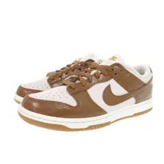 新品同様 ナイキ DUNK LOW LX ダンク ロー 25.0cm FJ2260-001 レザー ブラウン スニーカー 0434 NIKE
