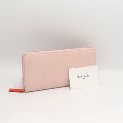 訳有☆ポールスミス 長財布 ダステピンク キャットドゥードゥル ☆6 