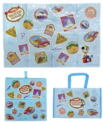 【中古】雑貨 ミッキーマウス クッション＆レジャーシートセット(バッグ付き) 「ディズニー」 東京ディズニーリゾート限定 バケーションパッケージ2019特典