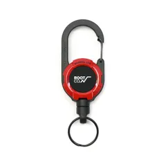【メール便】ルートコー キーホルダー ROOT CO. GRAVITY MAG REEL LITE リール カラビナ キーリング 鍵 スマートキー メンズ GMRL-4361 レッド(グロス)のサムネイル
