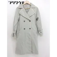 ■ ◎ one after another NICE CLAUP ウエストベルト付き  コート  グレー系 レディース  【中古】 【1105260003002】