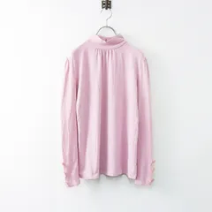 エムズグレイシーベルスリーブリボンカットソー40 ピンク