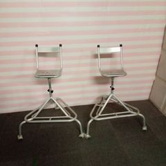 葡萄摘粒用作業椅子 ◯ ブドウ摘粒用作業椅子 アルチャー 回転式 アルミ 作業 イス