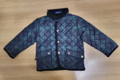 ポロ ラルフローレン キッズ チェック キルティング ジャケット
