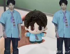 BTS ジョングク 10cm ぬいぐるみ 新品 マスター - メルカリ
