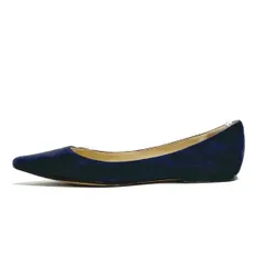 ジミーチュウJIMMY CHOO ALINA OSUE NAVY スエード