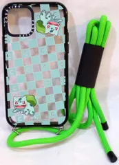 CASRTiFY ポケットモンスター iPhone 11 Pro Impact Crossbody Case CASRTiFY×Poke'mon フシギダネ / ブラック