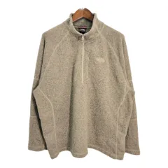 THE NORTH FACE ノースフェイス ハーフジップ フリースジャケット アウトドア 大きいサイズ ブラウン (メンズ XXL) 中古 古着 R1011