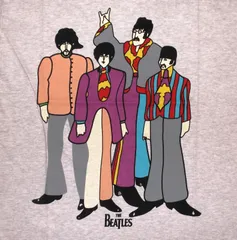 ザ・ビートルズ Tシャツ The BEATLES YELLOW SUBMARINE Grey イエローサブマリン 正規品