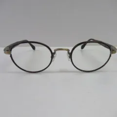 美品　杉本圭　スギモトケイ　メガネフレーム　KS-95　日本製　アンティークゴールド　ダークデミ　中古　日本製　MADEINJAPAN　鯖江ブランド　鯖江　福井県　メンズ　レディース　ユニセックス　眼鏡　メガネ　R442