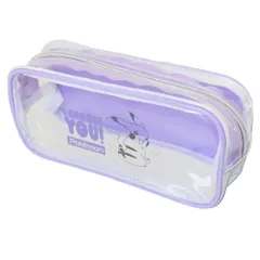 ポケットモンスター ペンケース スクエアポーチ パープル ポケモン マルヨシ PVCポーチ キャラクター グッズ 