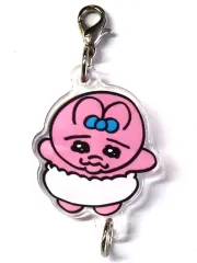 【中古】キーホルダー 下向き 「おぱんちゅうさぎ つながる!アクリルチャーム」