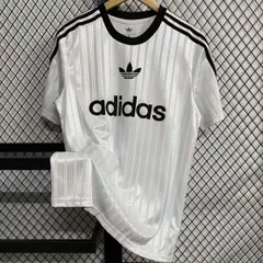 adidas アディダス  半袖 Tシャツ ユニフォーム ホワイト スポーツ・カジュアル 上着 男女共通