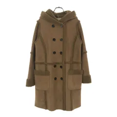 アーバンリサーチサニーレーベル フェイク ムートンコート ブラウン系 URBAN RESEARCH Sonny Label レディース 古着 【240203】