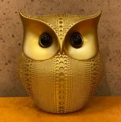 ゴールドスタンドフクロウと鷹新品ゴージャスです! ゴールドスタンドフクロウと鷹新品ゴージャスです!