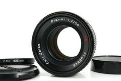 美品 CONTAX Carl Zeiss Planar 50mm F1.4 MMJ C/Yマウント 標準 単焦点 プライム マニュアル オールドレンズ