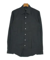 【新品　Y's シャツ】ワイズ ドレスシャツ ネイビー オーバーサイズ LL相当 新品 Y's シャツ】ワイズ ドレスシャツ ネイビー オーバーサイズ