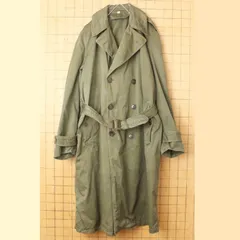 50s USARMY トレンチ コート MEDIUM ミリタリー米軍 aw139