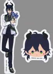 【中古】シール・ステッカー マレウス・ドラコニア ステッカー2枚セット 「セガラッキーくじオンライン ディズニー ツイステッドワンダーランド -ハッピーバースデー- vol.1」 F-8賞