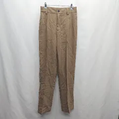 ◇ ⊂Φ ZARA ザラ ワイドパンツ サイズM ブラウン系 レディース E  【1410100041961】