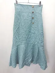 ◇ PROPORTION BODY DRESSING ロング丈 マーメイド スカート サイズXS ライトブルー レディース E  【1406180085599】