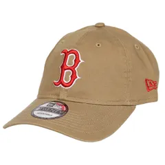ニューエラ キャップ メジャーリーグ NEW ERA 9TWENTY メンズ レディース 帽子 MLB ロゴ ベースボールキャップ ボストン・レッドソックス ベージュ