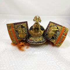 新品 三郎麿作 兜飾り13号 龍飾り木札付 箱付 Samurai Kabuto - メルカリ