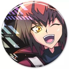 【中古】バッジ・ピンズ 遊城十代(最強の決闘者達Ver.) 描き下ろし缶バッジ 「遊☆戯☆王デュエルモンスターズGX 」