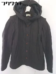 ◇ ◎ GLOBAL WORK グローバルワーク 3WAY 中綿 長袖 コート サイズ M ダークブラウン メンズ  【中古】 【1201130000598】