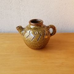 鉄釉水滴　瀬戸　 ( 水滴 注器 民藝 作家 )