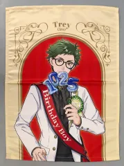 【中古】タオル・手ぬぐい トレイ・クローバー マルチクロス 「セガラッキーくじオンライン ディズニー ツイステッドワンダーランド -ハッピーバースデー- vol.1」 A-5賞