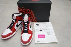 国内正規 新品 2013年製 NIKE ナイキ AIR JORDAN 1 RETRO HIGH CHICAGO エアジョーダン シカゴ ハイカットスニーカー 332550-163 923P♪