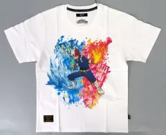 【中古】Tシャツ 轟焦凍 Tシャツ ホワイト XSサイズ 「僕のヒーローアカデミア×glamb」
