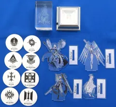 【中古】グッズセット [単品] 3大特典セット 「PS5/PS4/Switchソフト クライマキナ/CRYMACHINA ファミ通DXパック 3Dクリスタルセット」 同梱特典