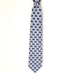 (^w^)b アートポリタン ARTPOLITAN 総柄 グレー系 シルク ネクタイ メンズ レディース ユニセックス 総柄 オシャレ かっこいい かわいい 70s80s90s ビンテージ レトロ 昭和