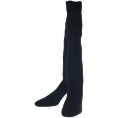 RENE CAOVILLA レネ カオヴィラ ビジューヒール ソックスブーツ  ブラック 38