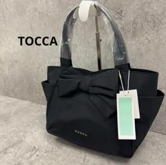 【未使用】TOCCA トッカ KNOT IN HEART NYLONTOTE M　ハンドバッグ